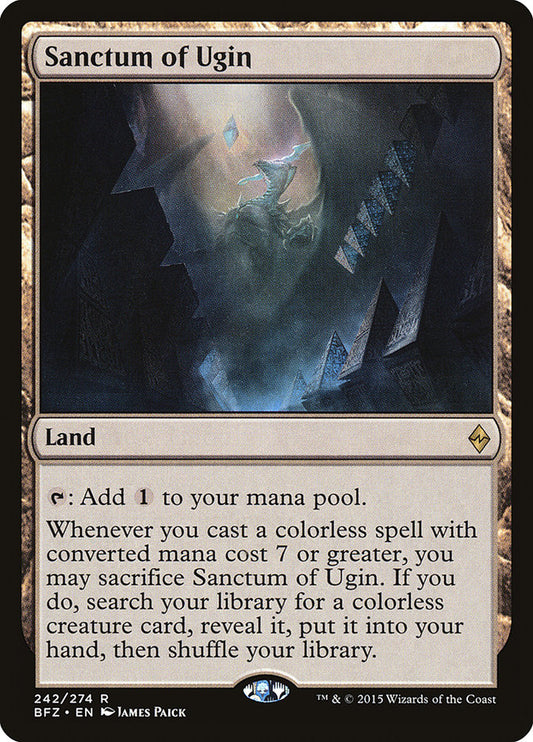 Sanctum of Ugin [Battle for Zendikar] - Portugues
