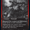 Fearful Villager // Fearsome Werewolf [Innistrad: Double Feature]