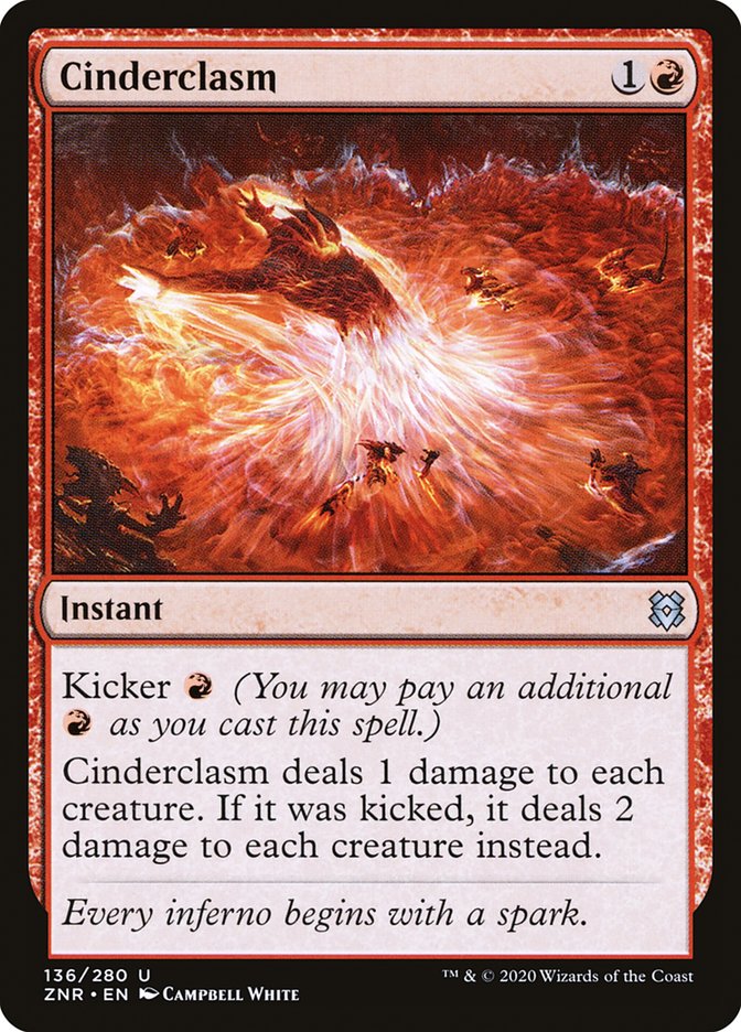 Cinderclasm [Zendikar Rising] 
