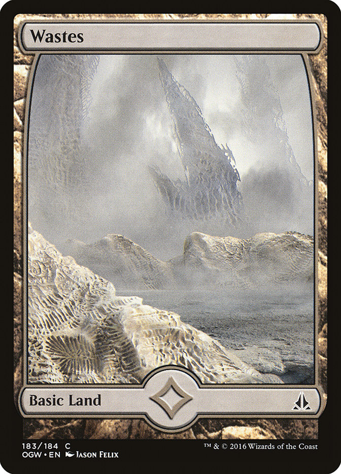 Wastes (183) (Full Art) [Oath of the Gatewatch] 