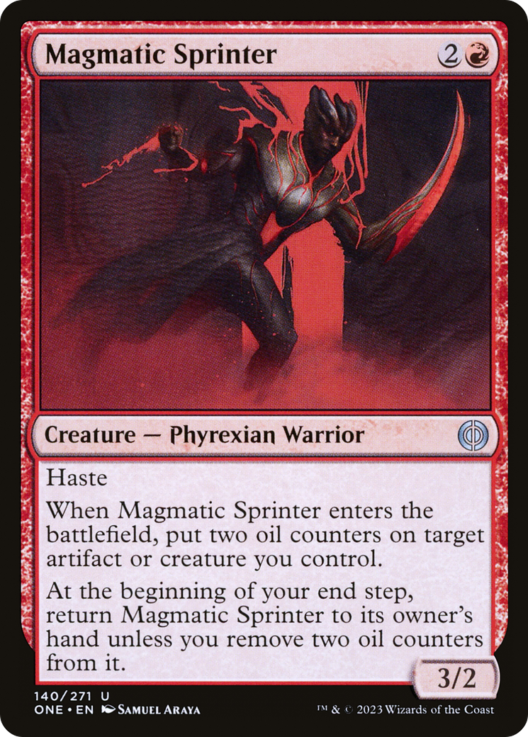 Magmatic Sprinter [Phyrexia: All Will Be One] 