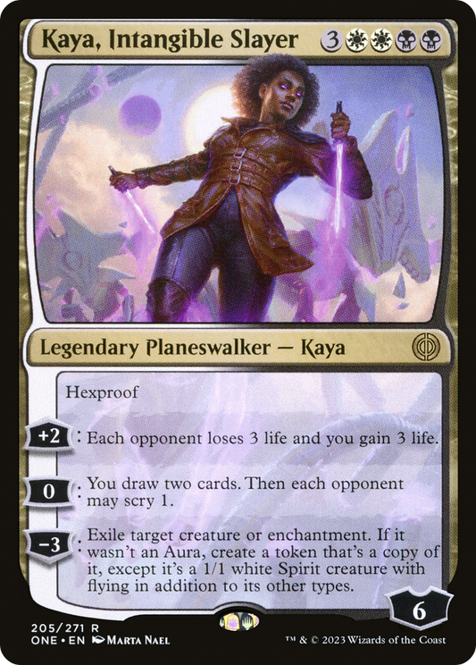 Kaya, Intangible Slayer - Español [Phyrexia: All Will Be One]