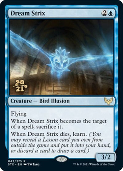 Dream Strix [Strixhaven: School of Mages Prerelease Promos] - Español
