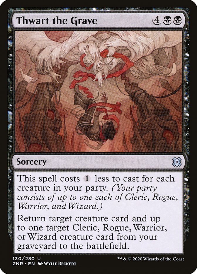 Thwart the Grave [Zendikar Rising] 