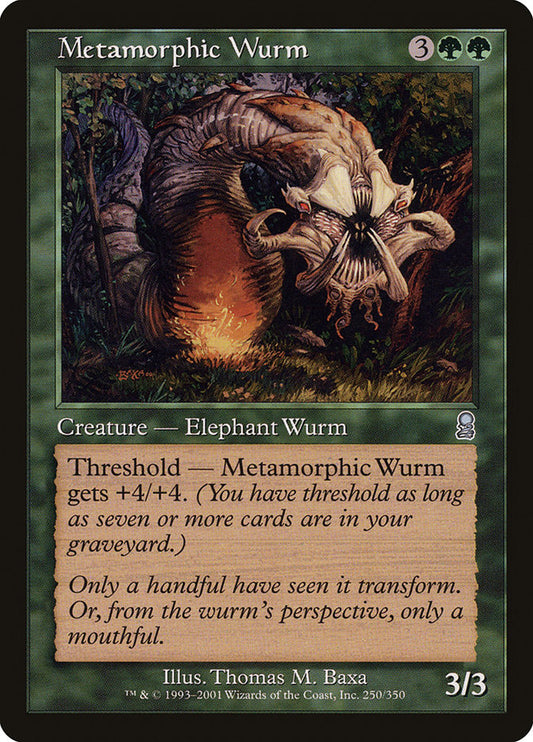 Metamorphic Wurm [Odyssey] - Español