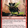Rubblebelt Boar [Guilds of Ravnica]