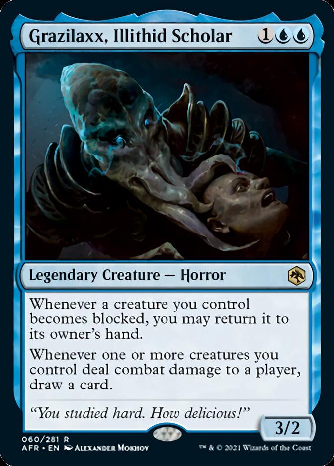 Grazilaxx, Illithid Scholar [Dungeons & Dragons: Adventures in the Forgotten Realms] - Español