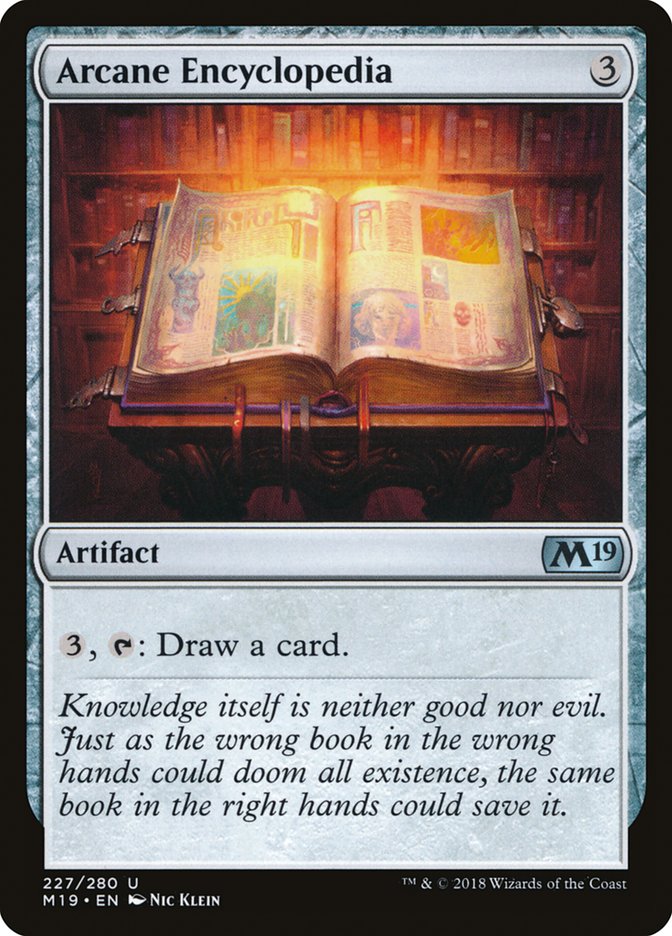 Arcane Encyclopedia [Core Set 2019] 