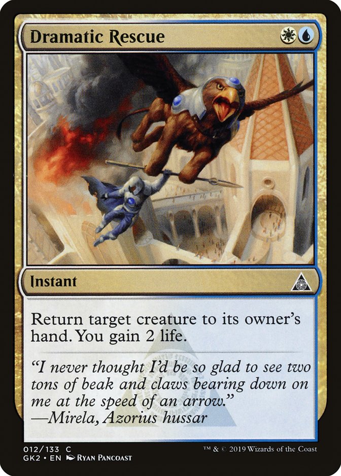 Dramatic Rescue [Ravnica Allegiance Guild Kit] 