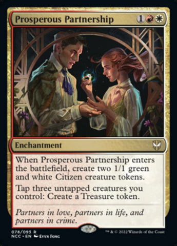Prosperous Partnership [Streets of New Capenna Commander] - Español