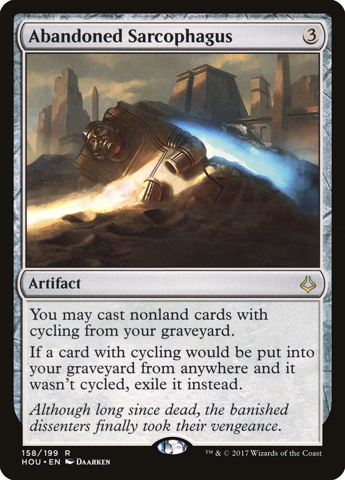 Abandoned Sarcophagus [Hour of Devastation] 