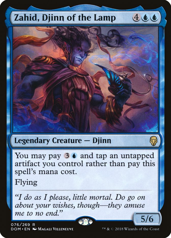 Zahid, Djinn of the Lamp [Dominaria] 