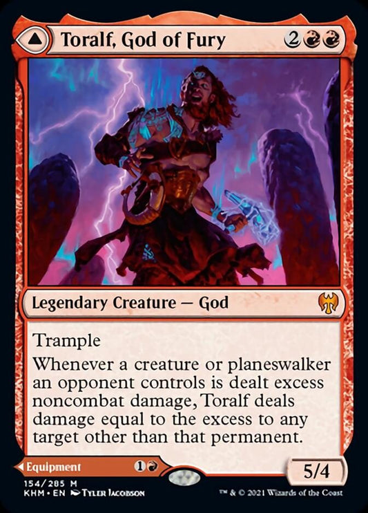 Toralf, God of Fury // Toralf's Hammer [Kaldheim] - Español
