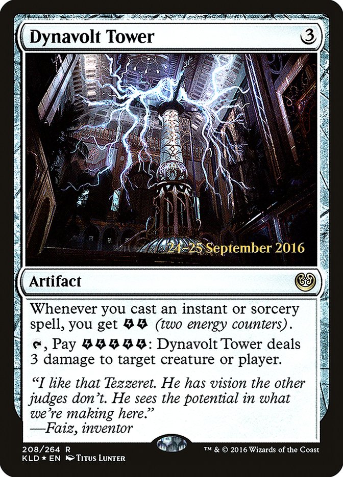 Dynavolt Tower [Kaladesh Prerelease Promos] 