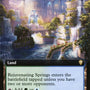 Rejuvenating Springs (Extended Art) [Commander Legends]