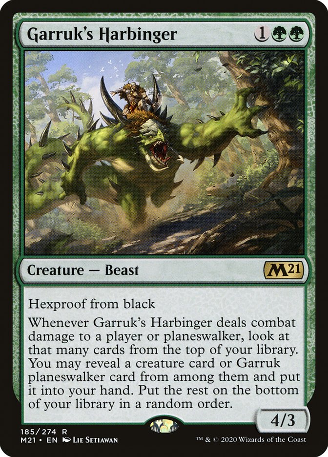 Garruk's Harbinger [Core Set 2021] 