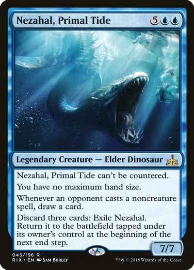 Nezahal, Primal Tide [Rivals of Ixalan] - Español