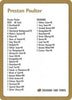 1996 Preston Poulter Decklist Card [World Championship Decks]