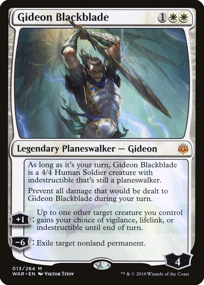 Gideon Blackblade [War of the Spark] 