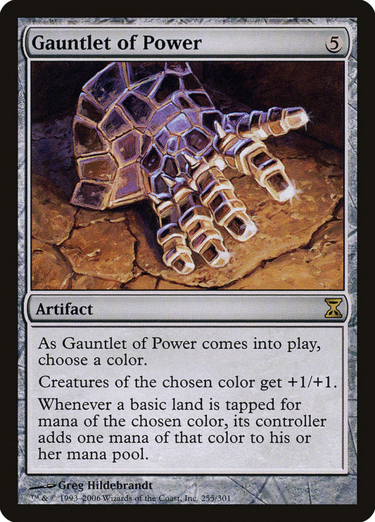 Gauntlet of Power [Time Spiral] - Español