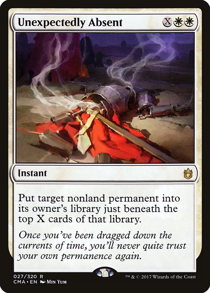 Unexpectedly Absent [Commander Anthology] 