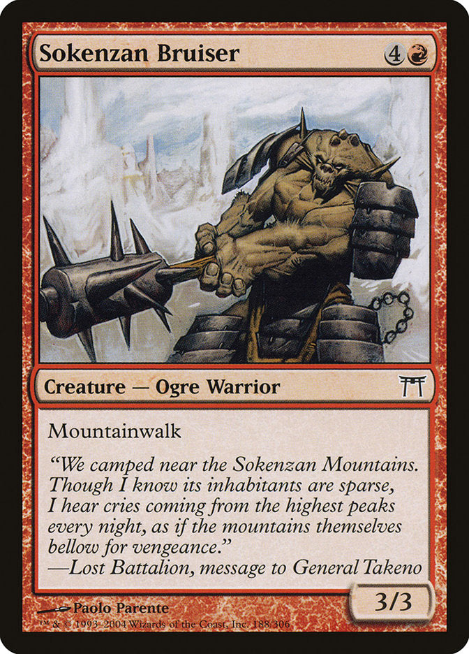 Sokenzan Bruiser [Champions of Kamigawa] 