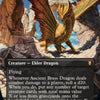 Ancient Brass Dragon (Borderless Alternate Art) [Commander Legends: Battle for Baldur's Gate]