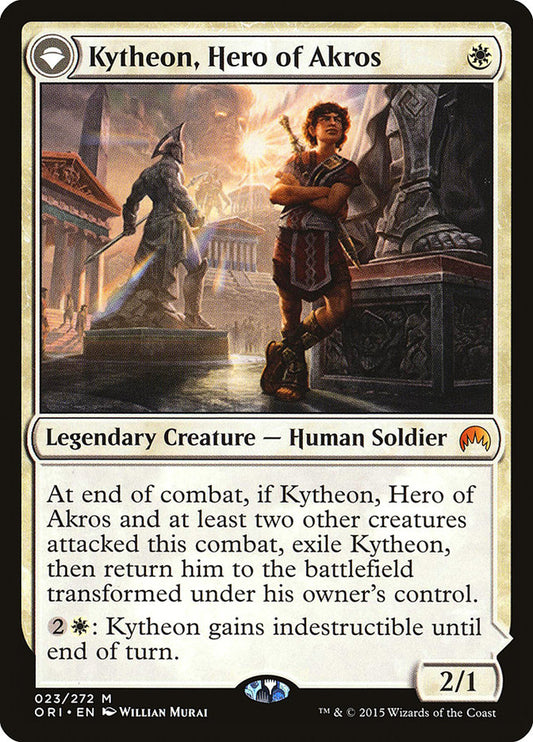 Kytheon, Hero of Akros // Gideon, Battle-Forged - Español [Magic Origins]
