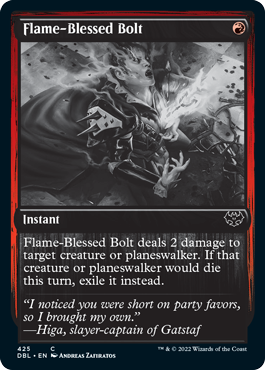 Flame-Blessed Bolt [Innistrad: Double Feature] 