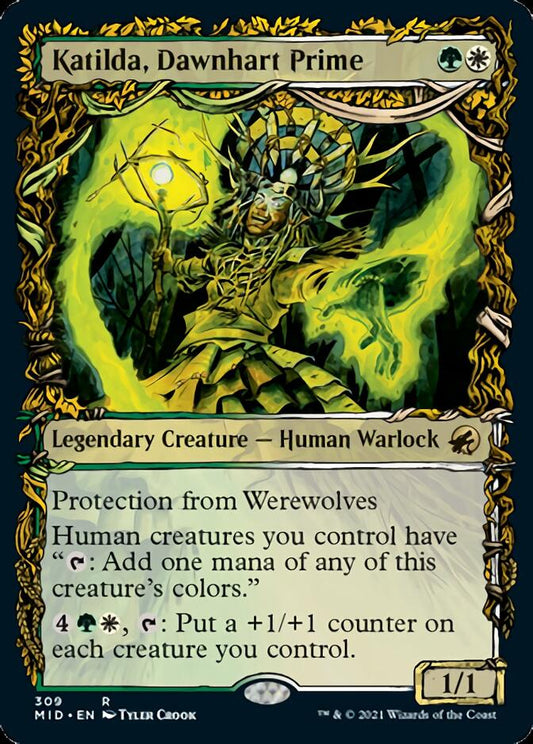 Katilda, Dawnhart Prime (Showcase Equinox) [Innistrad: Midnight Hunt] 