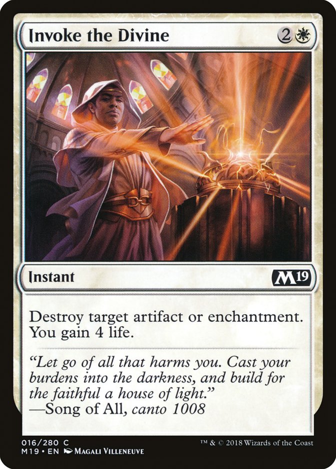 Invoke the Divine [Core Set 2019] 