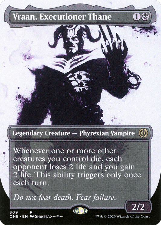 Vraan, Executioner Thane (Borderless Ichor) [Phyrexia: All Will Be One] 