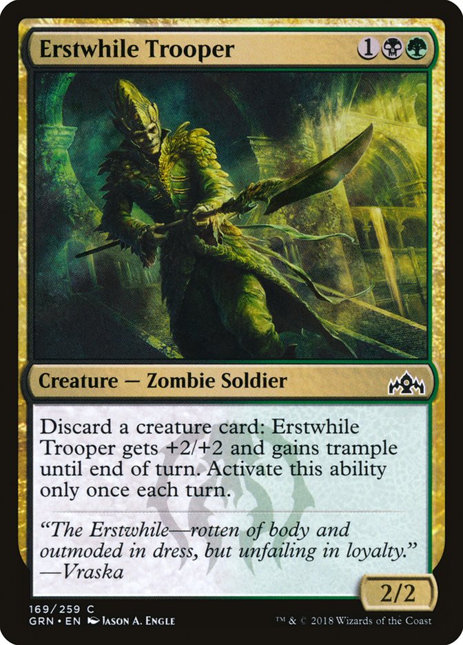 Firstwhile Trooper [Guilds of Ravnica] 