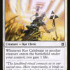 Kor Celebrant [Zendikar Rising]