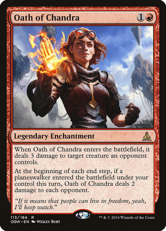 Oath of Chandra - Español [Oath of the Gatewatch]