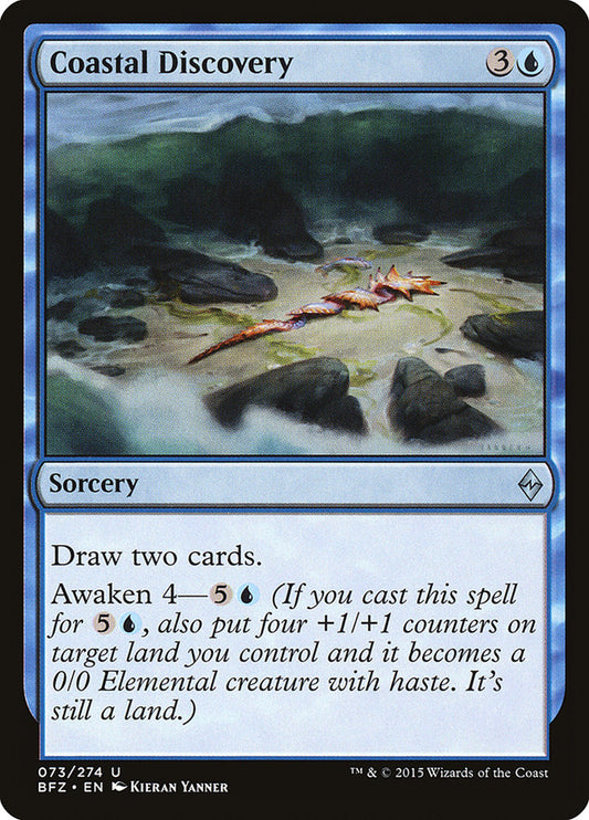 Coastal Discovery [Battle for Zendikar] 