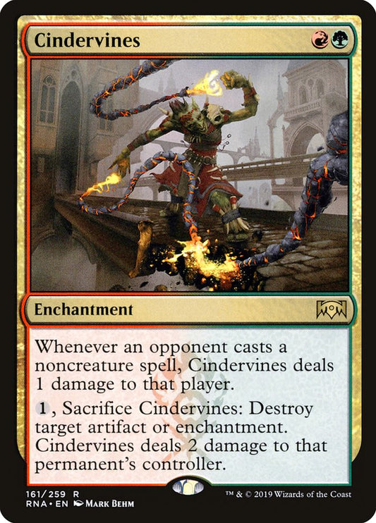 Cindervines - Español [Ravnica Allegiance]