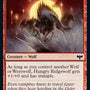Hungry Ridgewolf [Innistrad: Crimson Vow]