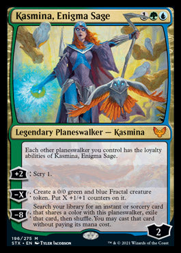 Kasmina, Enigma Sage - Español [Strixhaven: School of Mages]