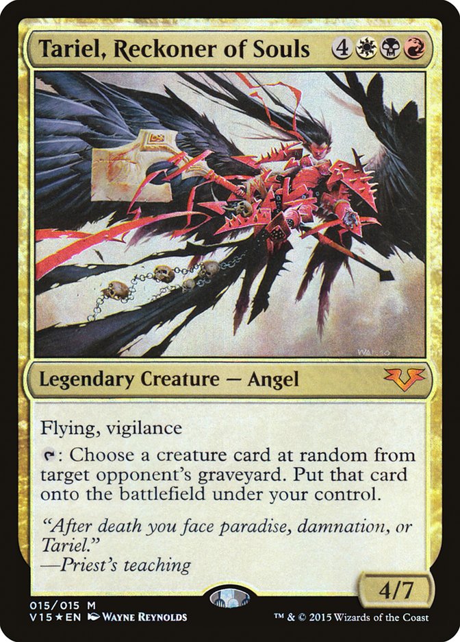 Tariel, Reckoner of Souls [From the Vault: Angels] 