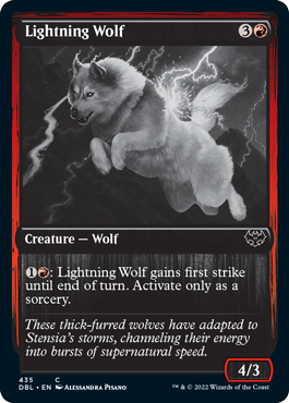 Lightning Wolf [Innistrad: Double Feature] 