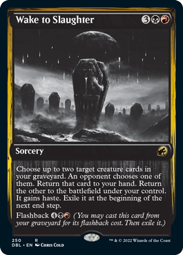 Wake to Slaughter [Innistrad: Double Feature] 