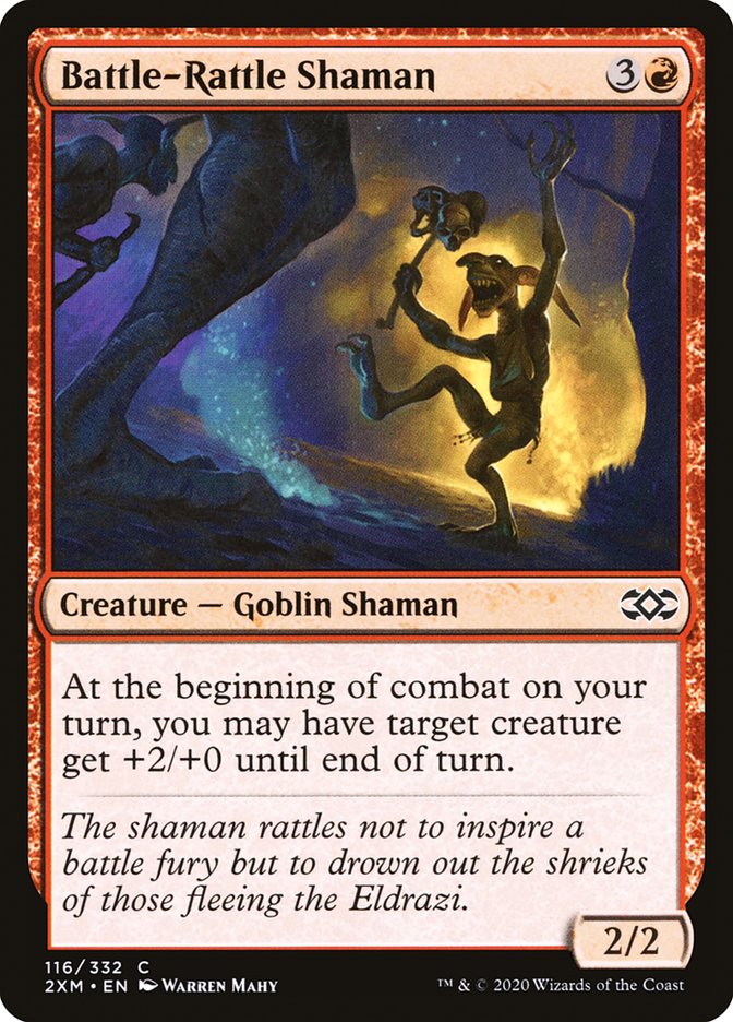 Battle Rattle Shaman [Double Masters] 