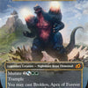 Brokkos, Apex of Forever - Bio-Quartz Spacegodzilla (Godzilla Series) [Ikoria: Lair of Behemoths]