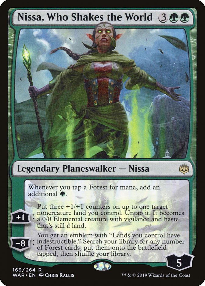 Nissa, Who Shakes the World [War of the Spark] 