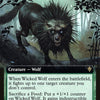 Wicked Wolf (Extended Art) [Throne of Eldraine]