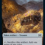 Treasure // Wurm (029) Double-Sided Token [Double Masters Tokens]