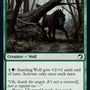 Snarling Wolf [Innistrad: Midnight Hunt]
