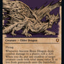 Ancient Brass Dragon (Showcase) [Commander Legends: Battle for Baldur's Gate]