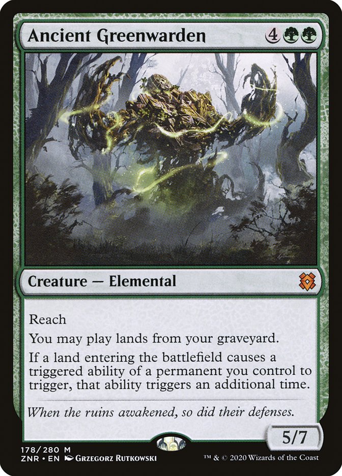 Ancient Greenwarden - Español [Zendikar Rising]